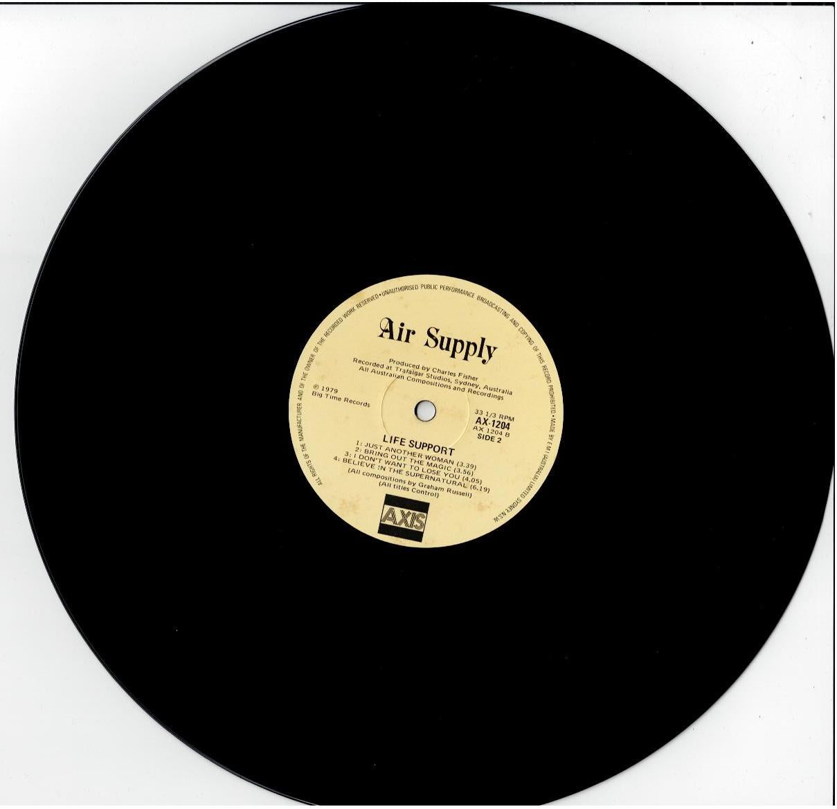 Air Supply – Life Support (Vinyl, LP, Album, Reissue)