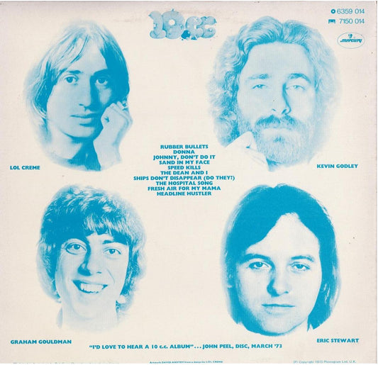 10cc – 10cc (Vinyl, LP, Album, Reissue)
