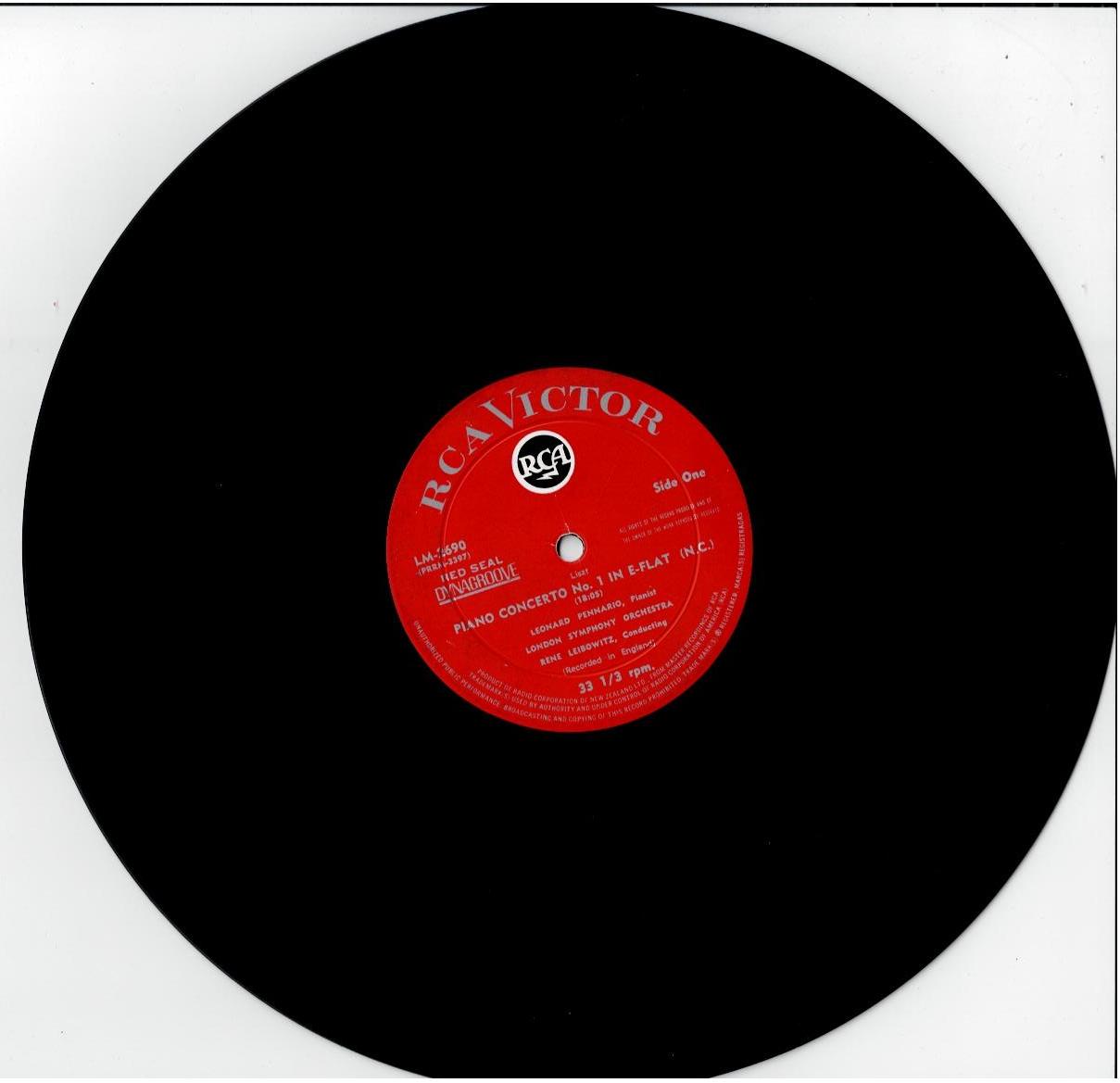 Leonard Pennario - Liszt: London Symphony Orchestra / René Leibowitz – Concertos 1 And 2 (Vinyl, LP, Stereo)