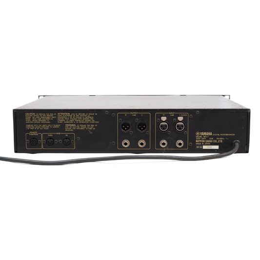 Yamaha REV-7 Digital Reverberator Effects Processor Stereo Rack Mounted Unit