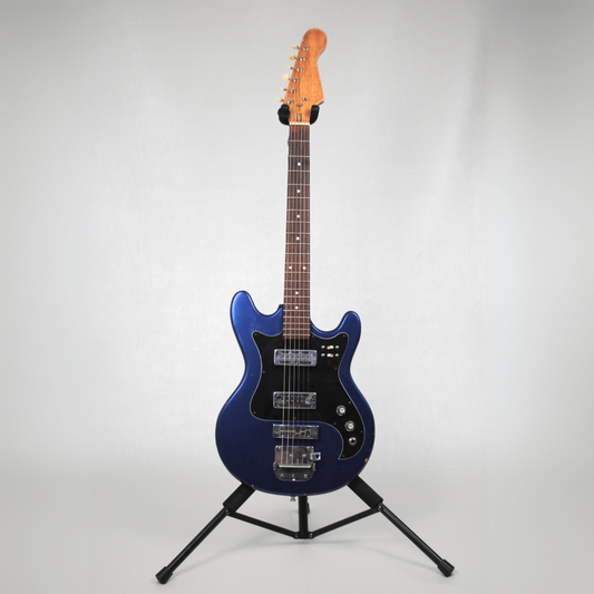 Vintage Unbranded 2 Pickup Stratoaster-Style Electric Guitar (Matsumoku Factory, Japan)