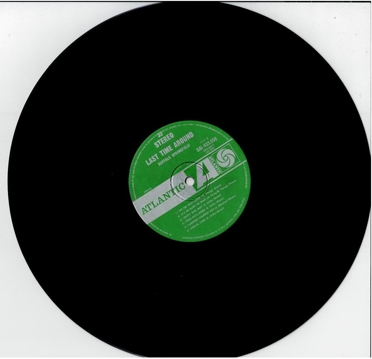 Buffalo Springfield – Last Time Around (Vinyl, LP, Album, Mono)