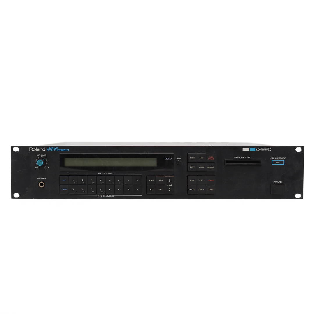 Roland D-550 Linear Synthesiser Rack Mounted Unit – Southside Guitars Roland D-550 Linear Synthesiser Rack Mounted Unit – Southside Guitars
