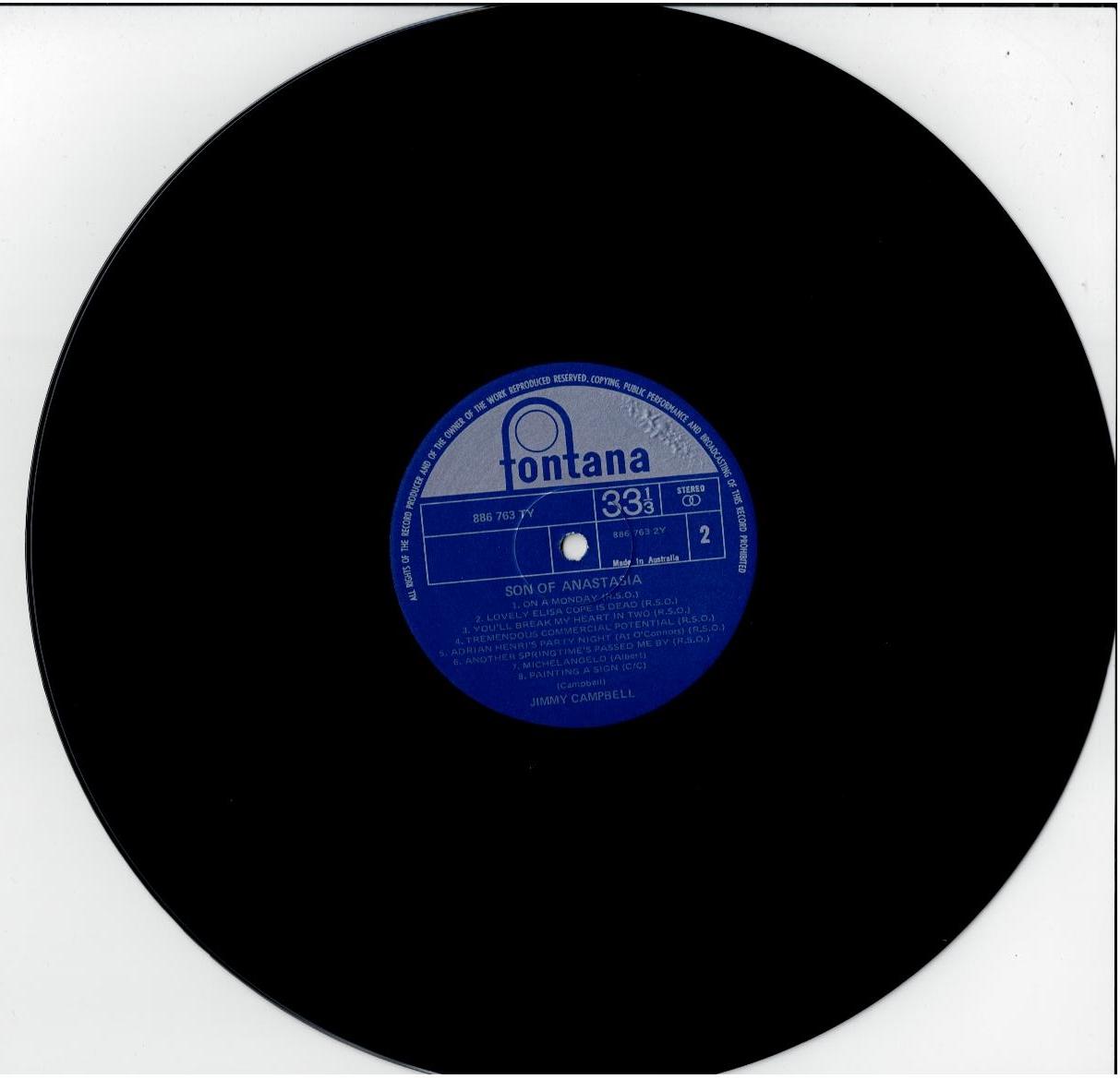 Jimmy Campbell – Son Of Anastasia (Vinyl, LP)