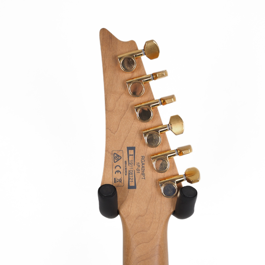 2019 Ibanez RGA42HPT 1P-01 Standard Electric Guitar in Laser Blue Matte