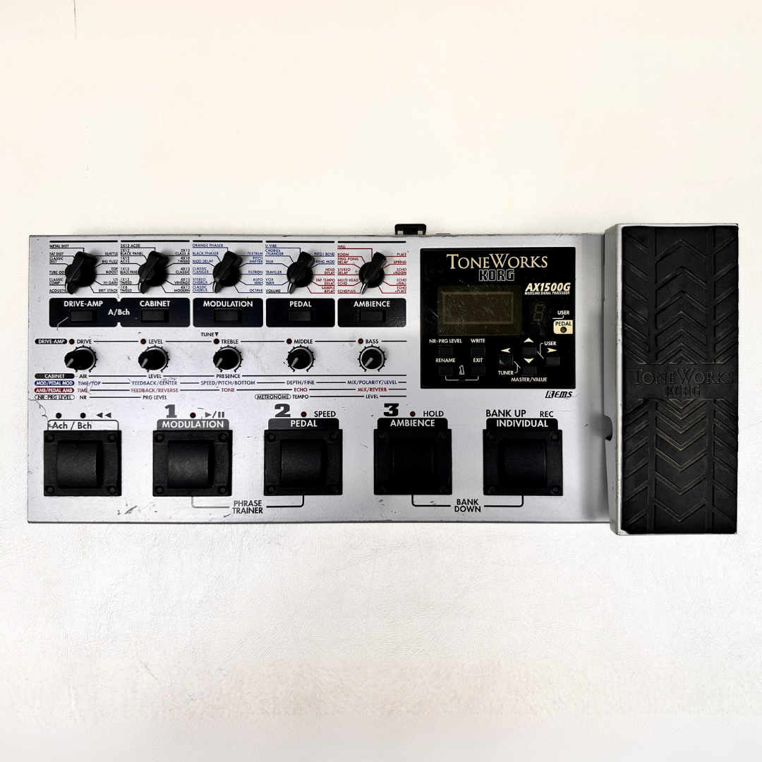 Korg AX1500G ToneWorks Guitar Modeling Signal Processor
