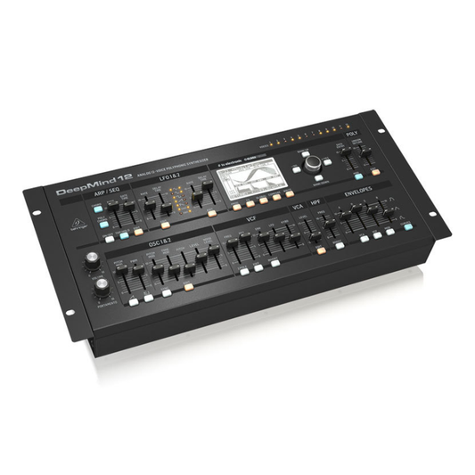Behringer Deepmind 12D True Analog 12-Voice Polyphonic Synthesizer with 4 FX Engines