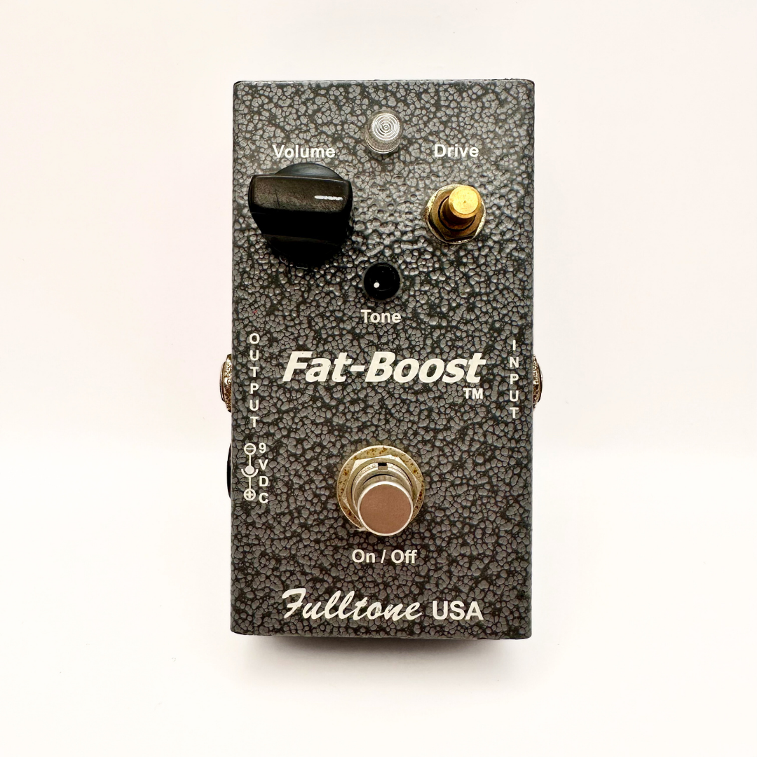 fat boost pedal Fulltone Fat-Boost (Original Version) Clean Boost Effects Pedal – Southside Guitars