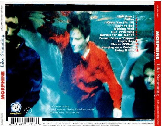 Morphine – Like Swimming (CD, Album, DADC Pressing)