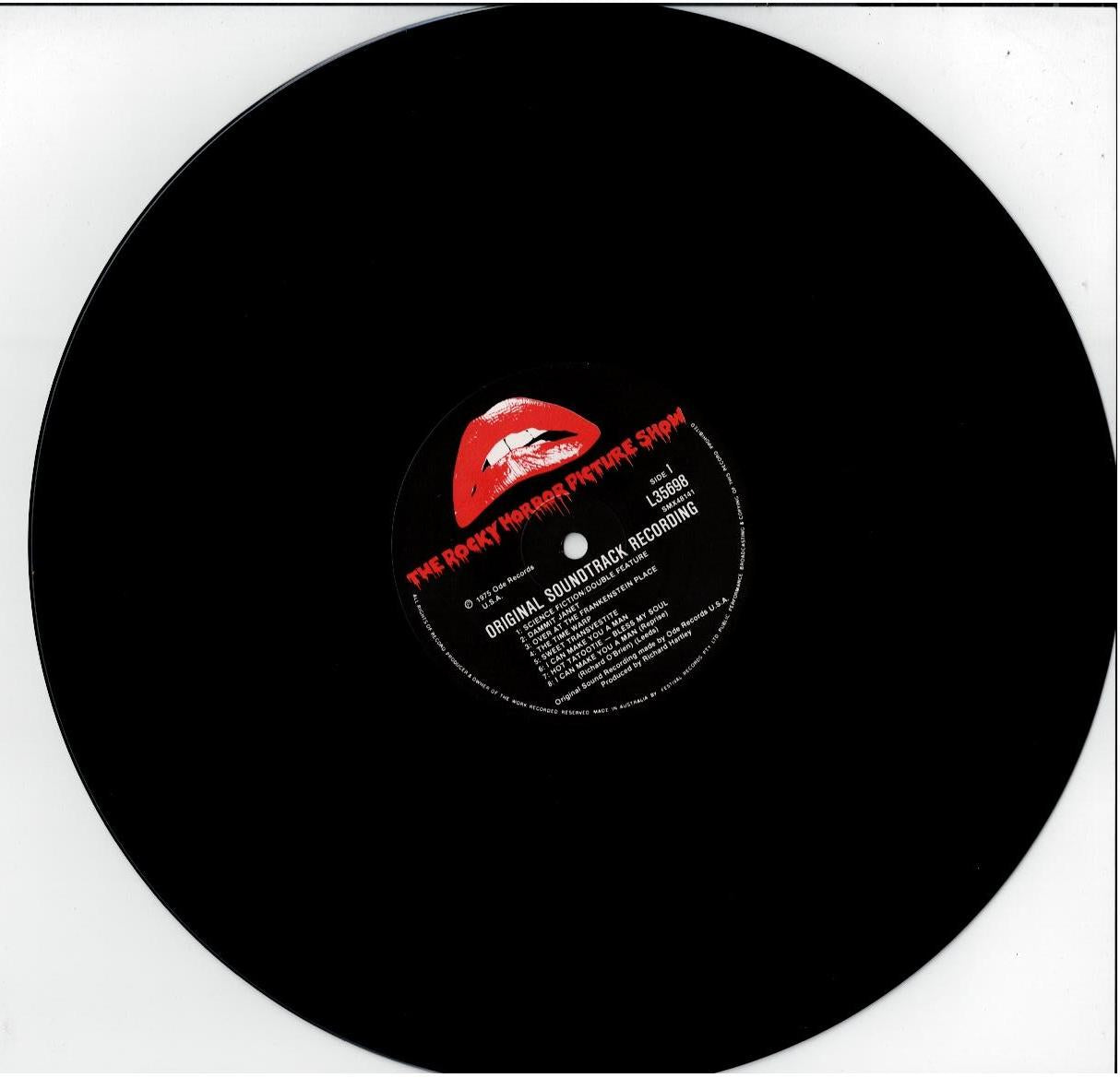 "The Rocky Horror Picture Show" Original Cast – The Rocky Horror Picture Show - Original Sound Track (Vinyl, LP, Album, 1st Release)