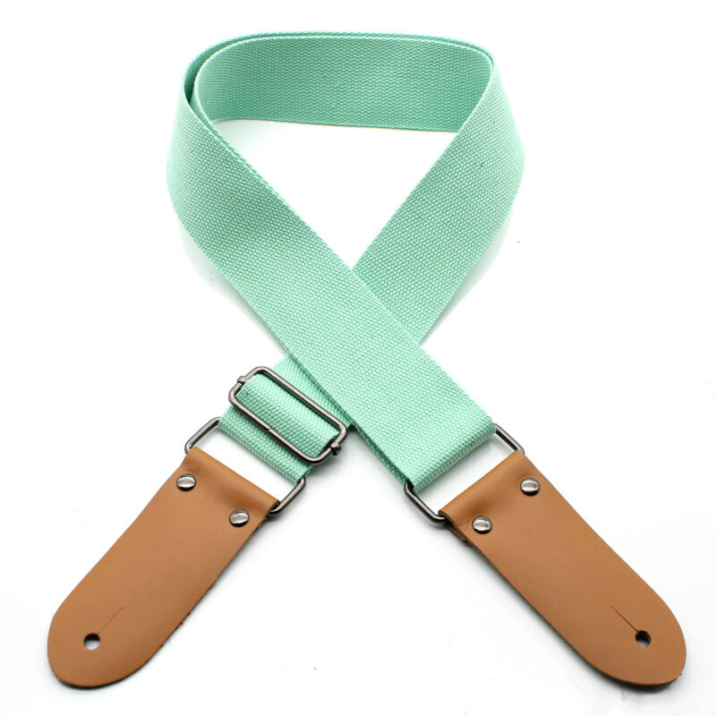 DSL 50COTTON-AQUA Aqua Cotton Guitar Strap