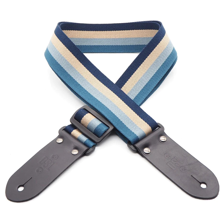DSL 50STRIPE-MUFFIN Muffin Striped Series Guitar Strap