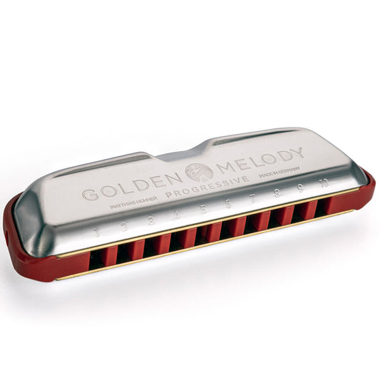 Hohner 542C Progressive Series Golden Melody Harmonica in the Key of C