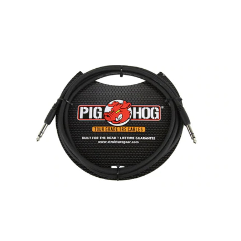Pig Hog PTRS06 Cable – 1/4″ TRS, 6 ft