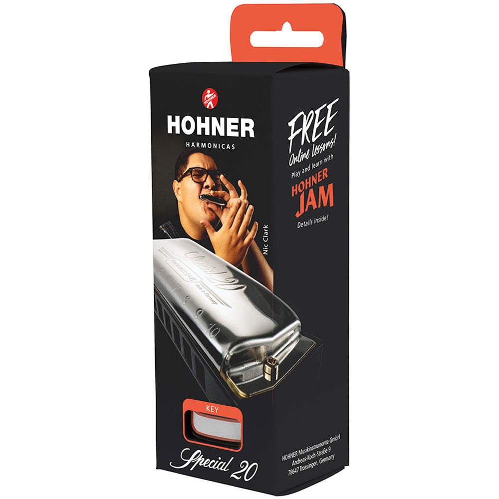 Hohner Progressive Series Special 20 Harmonica in the Key of Bb