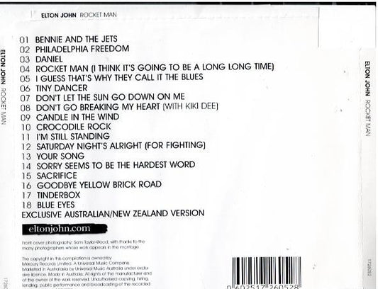 Elton John – Rocket Man: The Definitive Hits (CD, Compilation, Super Jewel Box)