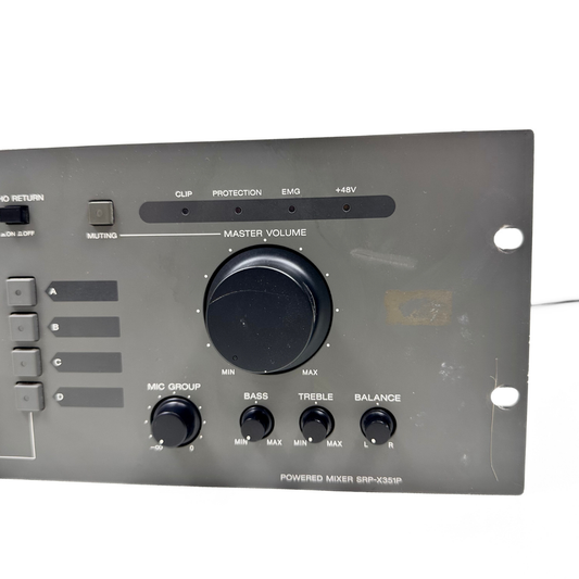Sony SRP‑X351P Rack Mounted Powered Mixer
