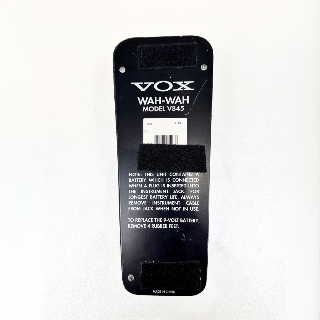 VOX V845 Classic Wah Effects Pedal