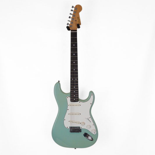 Vintage Profile MIJ Stratocaster Electric Guitar in Surf Green