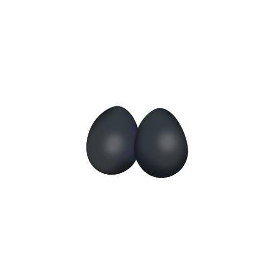 Mano Percussion EM107 30g Black Egg Shakers