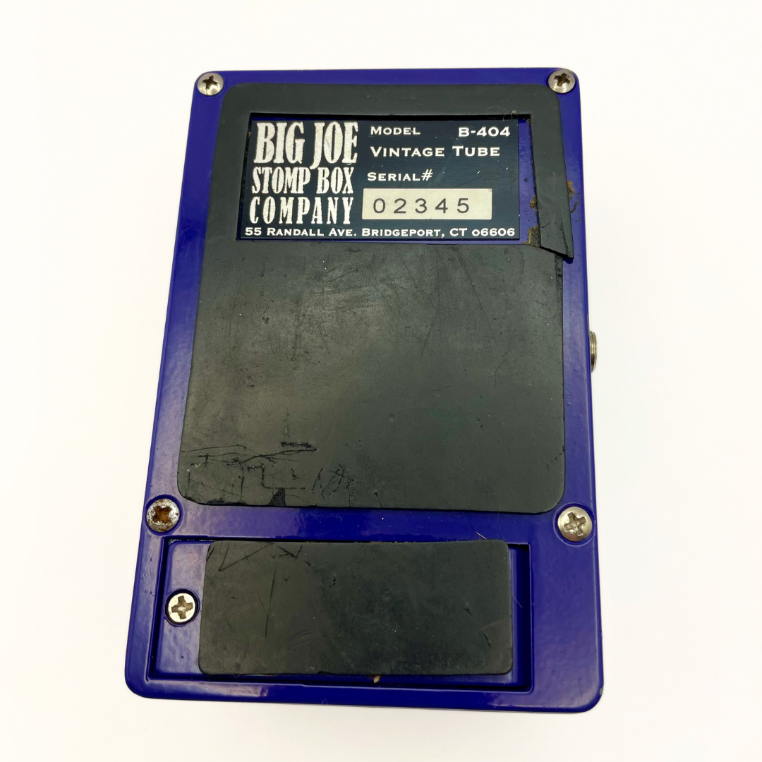 Big Joe Stomp Box Company B-404 Vintage Tube II Overdrive Effects Pedal