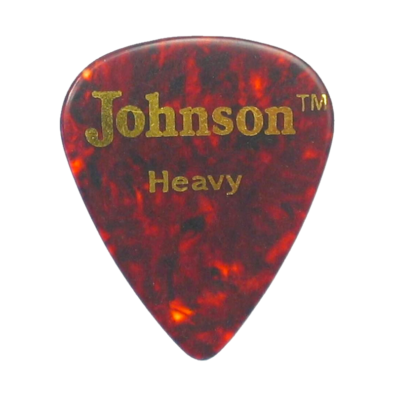 Johnson Tortoise Shell Pick 71532 Heavy (Single)