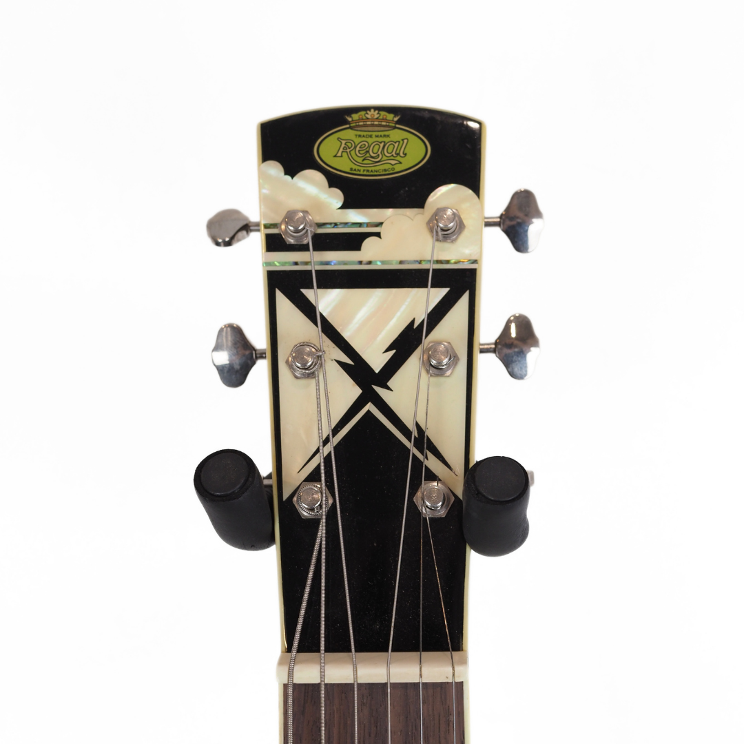 Regal RD-52 Black Lightning Reissue Resonator Guitar