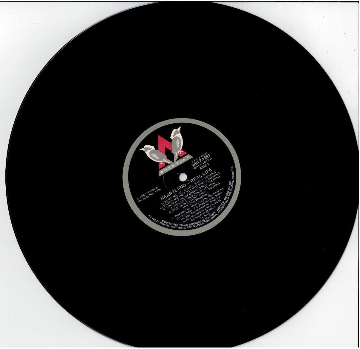 Real Life – Heart Land (Vinyl, LP, Album, Gatefold - Signed By the Band)