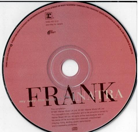 Frank Sinatra – My Way (The Best Of Frank Sinatra) (CD, Compilation, Pink Orange Disc)