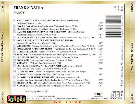 Frank Sinatra – Nancy (CD, Album, Compilation, Remastered, Gold)