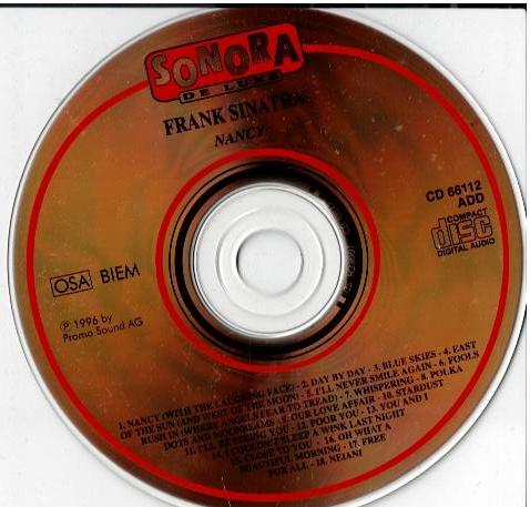 Frank Sinatra – Nancy (CD, Album, Compilation, Remastered, Gold)