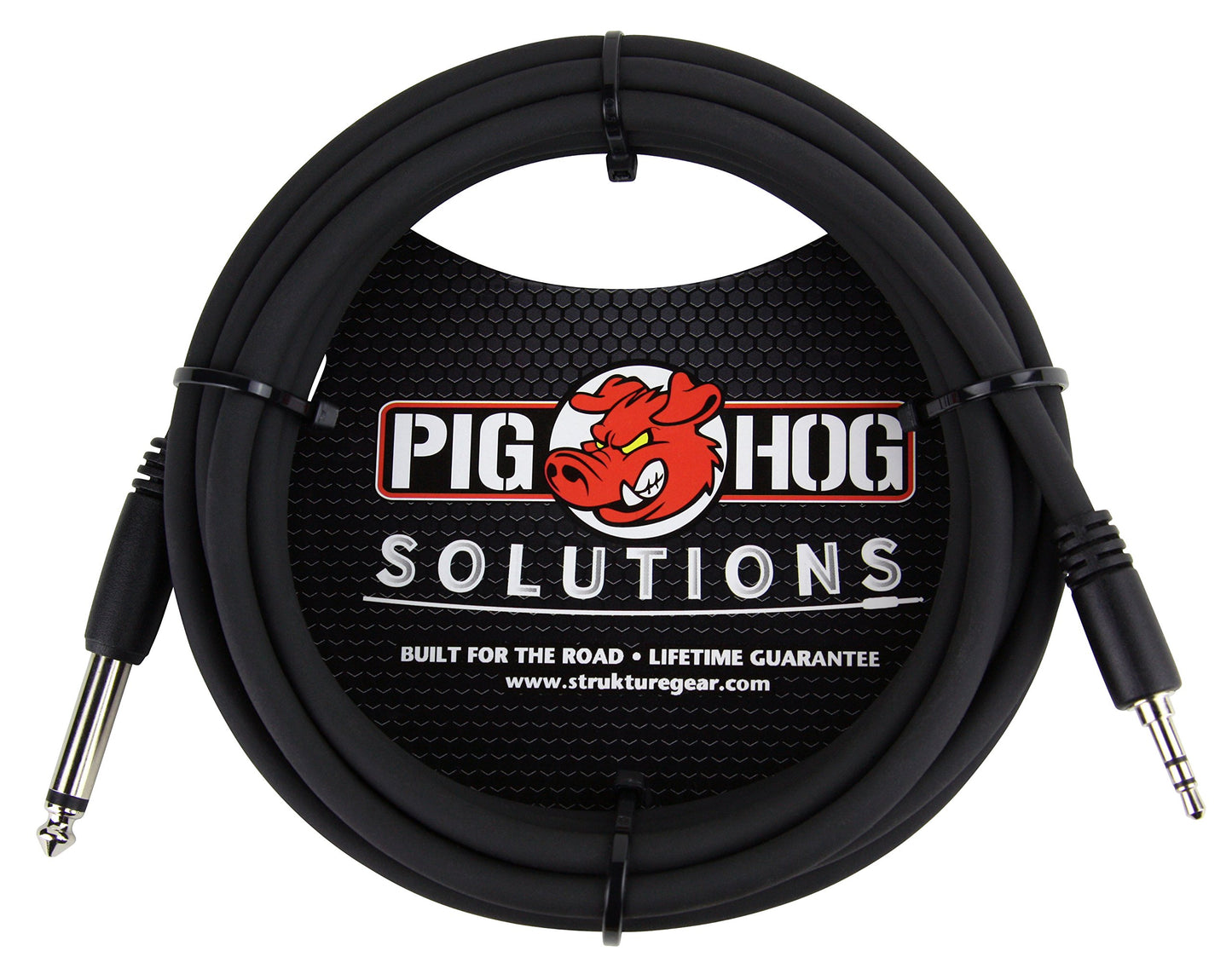 Pig Hog PX-35T4M 10ft 3.5mm TRS to 1/4 Mono Cable