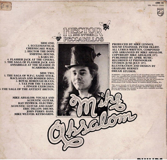 Mike Absalom – Hector And Other Peccadillos (Vinyl, LP, Album, Stereo)