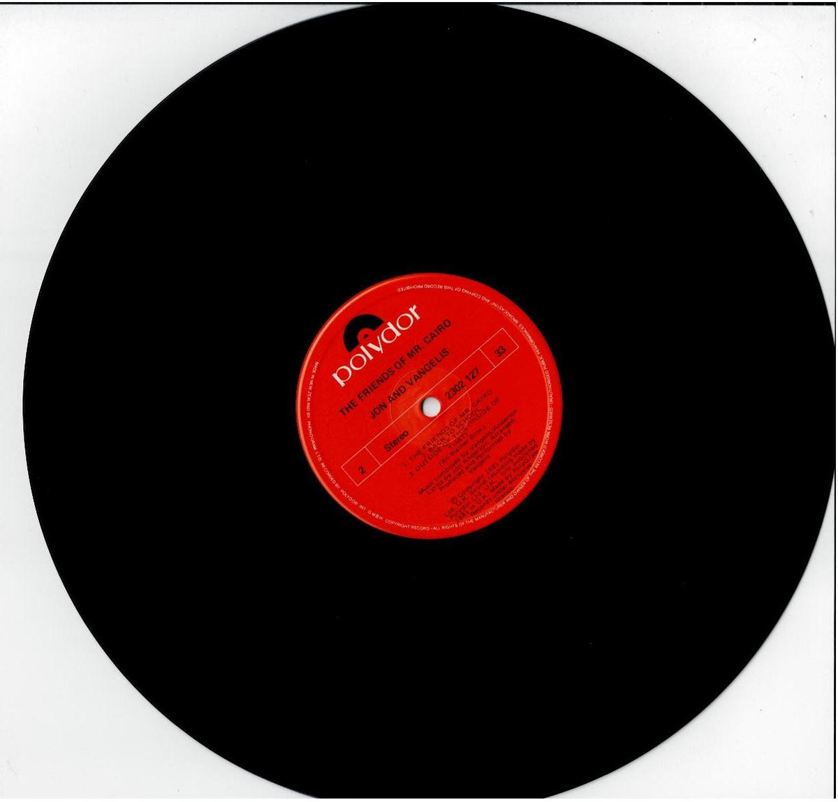 Jon And Vangelis – The Friends Of Mr Cairo (Vinyl, LP, Album)