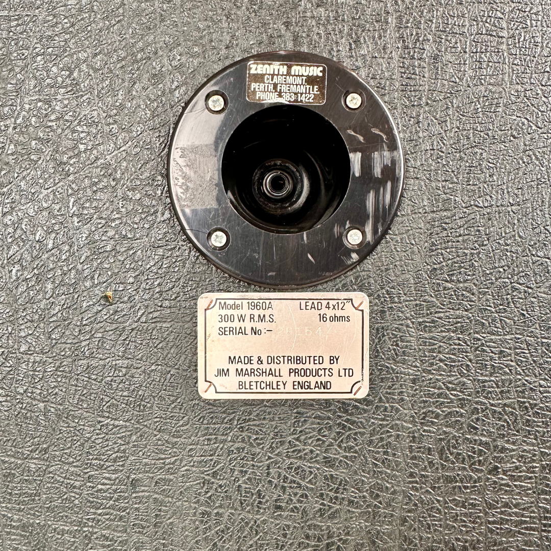 Marshall 1960A 4×12" Angled Guitar Speaker Cabinet