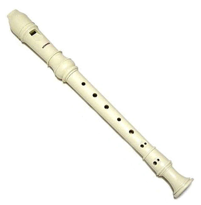 Hohner 9319C Melody Line Soprano Descant Recorder in Ivory