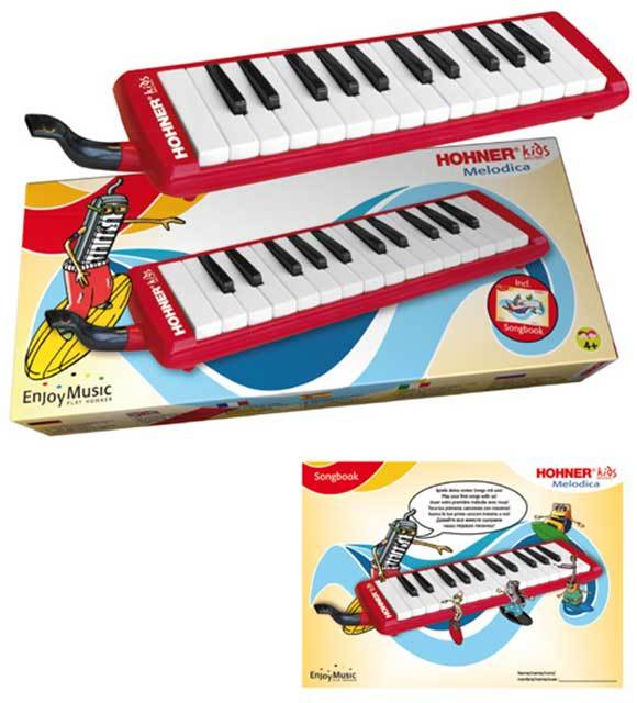 Hohner Kids 26-Key Melodica in Red
