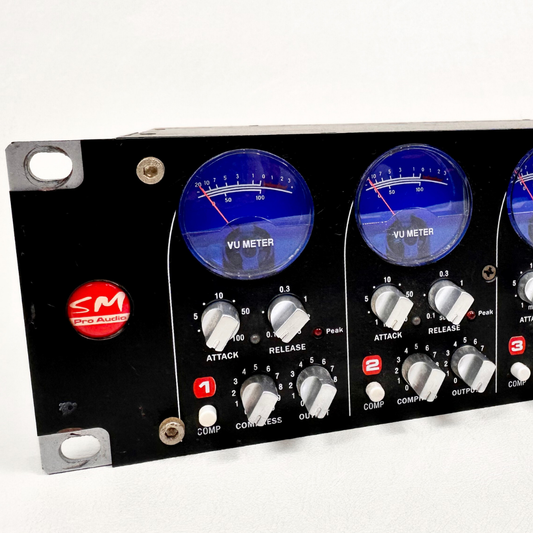 SM Pro Audio Optical Compressor OC8E Rack Mounted Unit