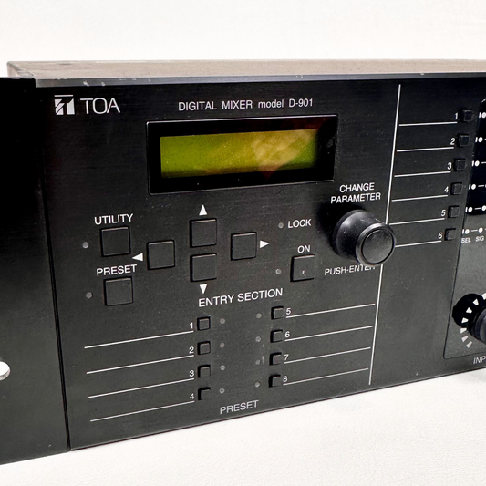 TOA D-901 Digital Mixer Rack Mounted Unit