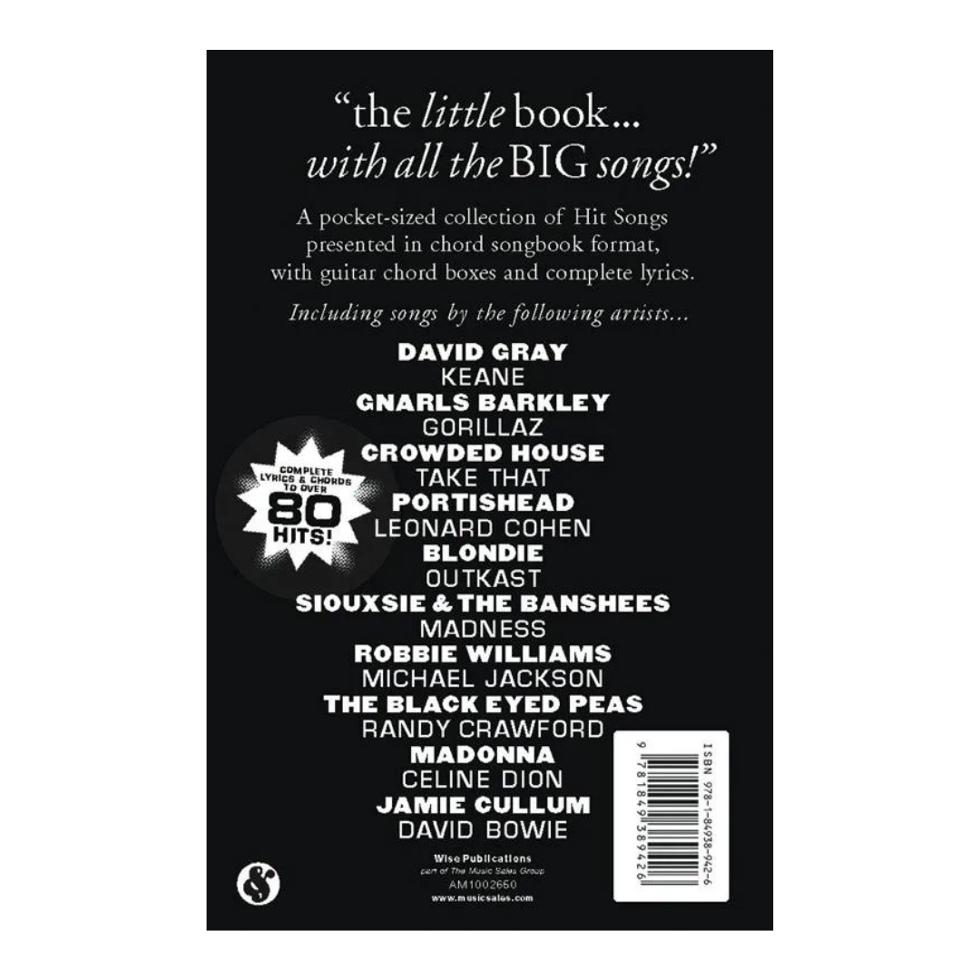 The Little Black Book of Hit Songs - For Guitar and Voice