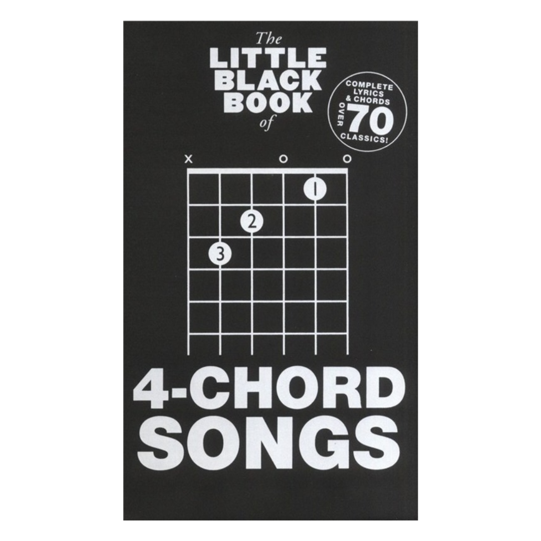 The Little Black Book of 4-Chord Songs - For Guitar and Voice
