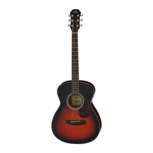 Aria ARADF01BS ADF-01 Series Folk-Body Acoustic Guitar in Brown Sunburst Gloss Finish