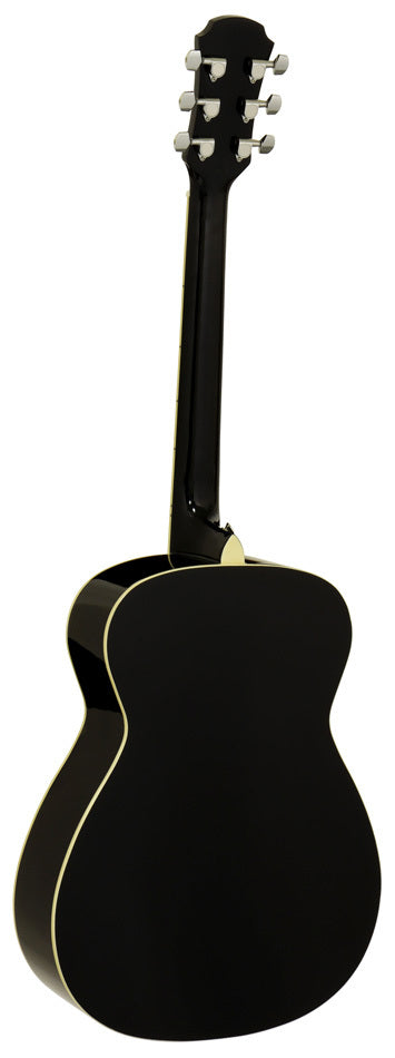 Aria ARAFN15EBK AFN-15 Prodigy Series Acoustic Electric Folk Body Guitar in Black