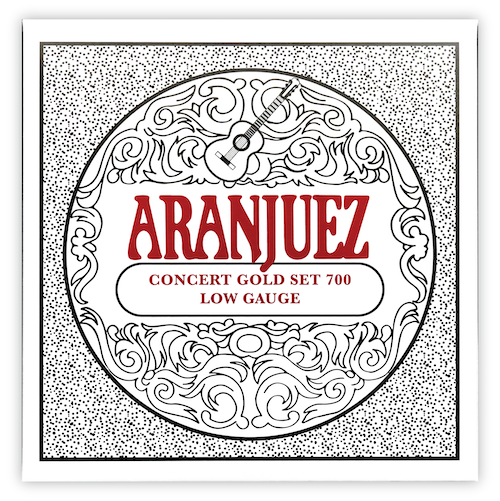 Aranjuez ARANGOLD700 Concert Gold 700 Low Tension Classical Guitar String Set