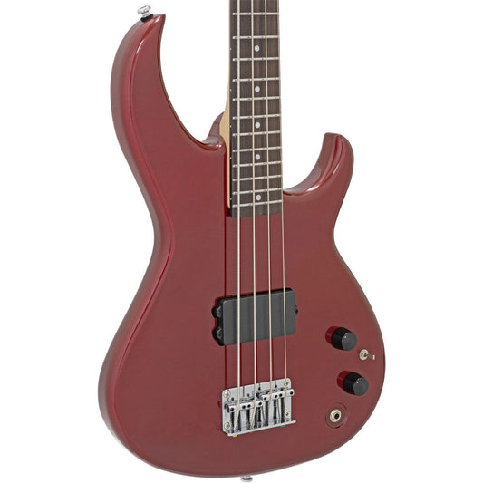 Aria Pro II SB-ONE Series Electric Bass Guitar in Candy Apple Red Gloss