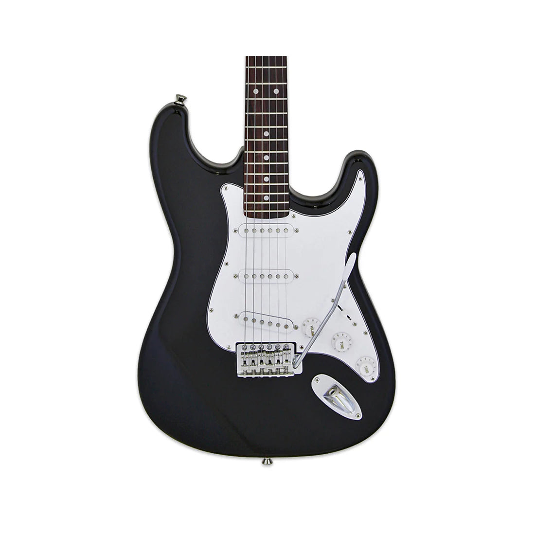 Aria STG-003 Series Electric Guitar in Black