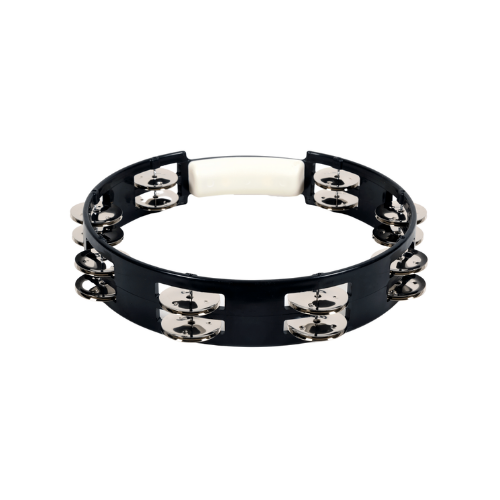 Rhythm Tech TC4010-U Black 10″ Tambourine