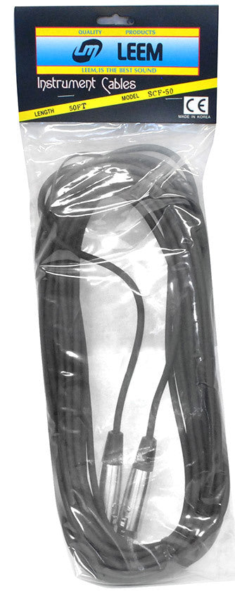 Leem 50ft Speaker Cable (XLR Female - XLR Female)