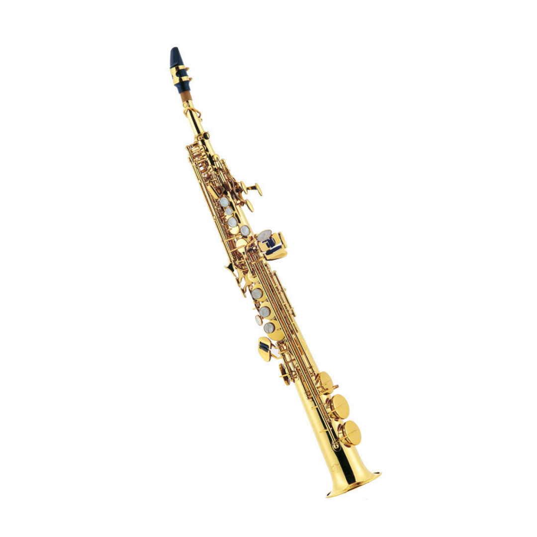 J.Michael SP650 Soprano Saxophone (Bb) in Clear Lacquer Finish