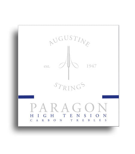 Augustine AUGPARAGONBLUE Paragon Blue Classical Guitar Strings (High Tension Carbon Trebles/High Tension Silver Basses)